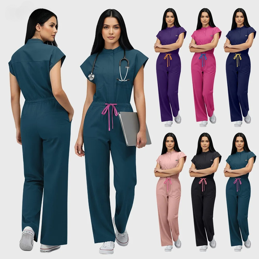 Vet Tech Accessories - High Quality One-Piece Jumpsuits Surgery Gowns