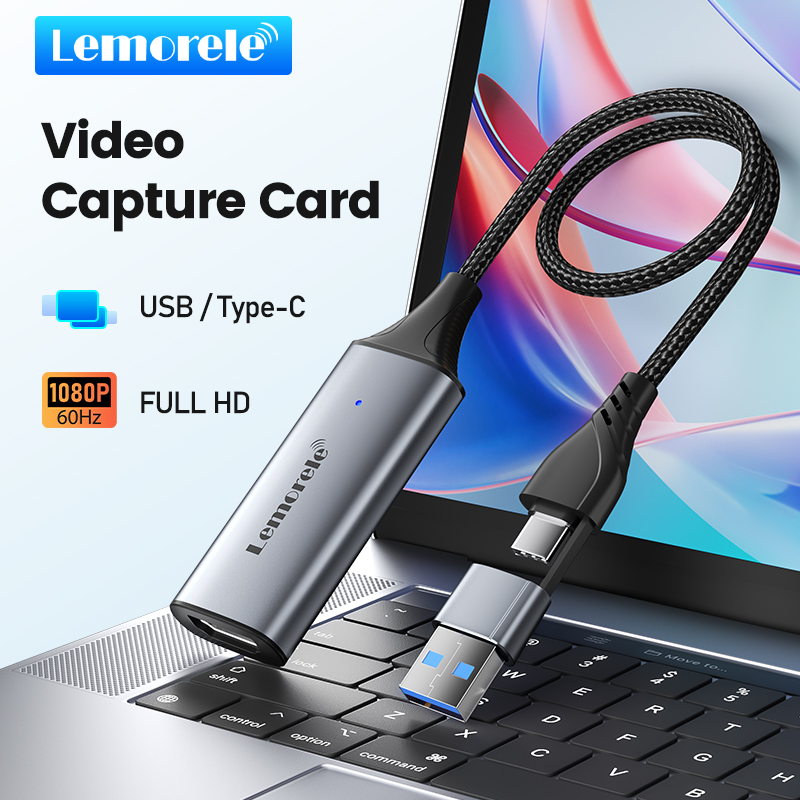 Usb C To Hdmi - Lemorele USB 2.0 Video Capture Card