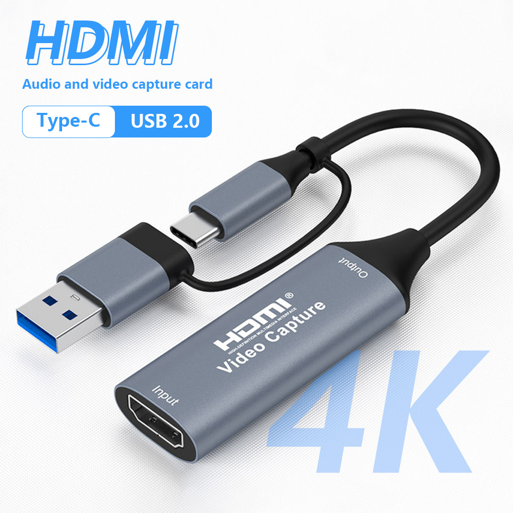 Usb C To Hdmi - 4K 2 in 1 USB 2.0