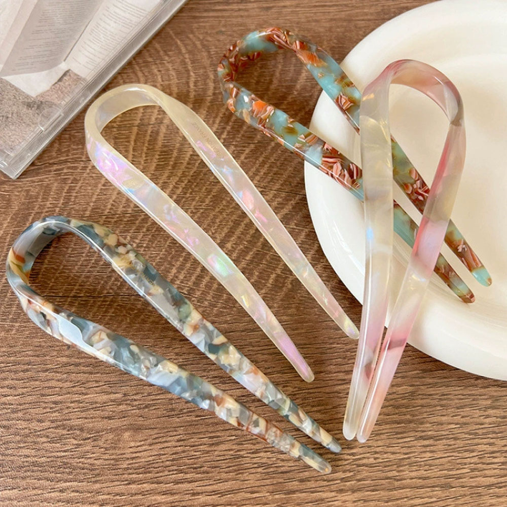 Tech Accessories For Women - Retro U-shaped hairclip for women elegant