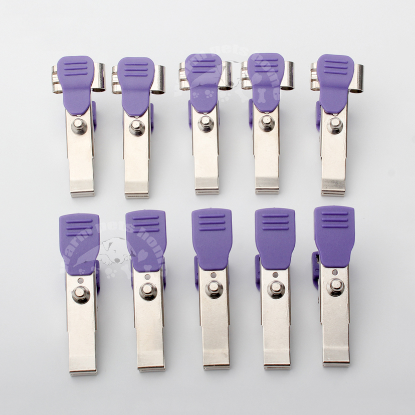 Vet Tech Accessories - 5pcs Reusable Veterinary ECG/EKG Alligator Clip