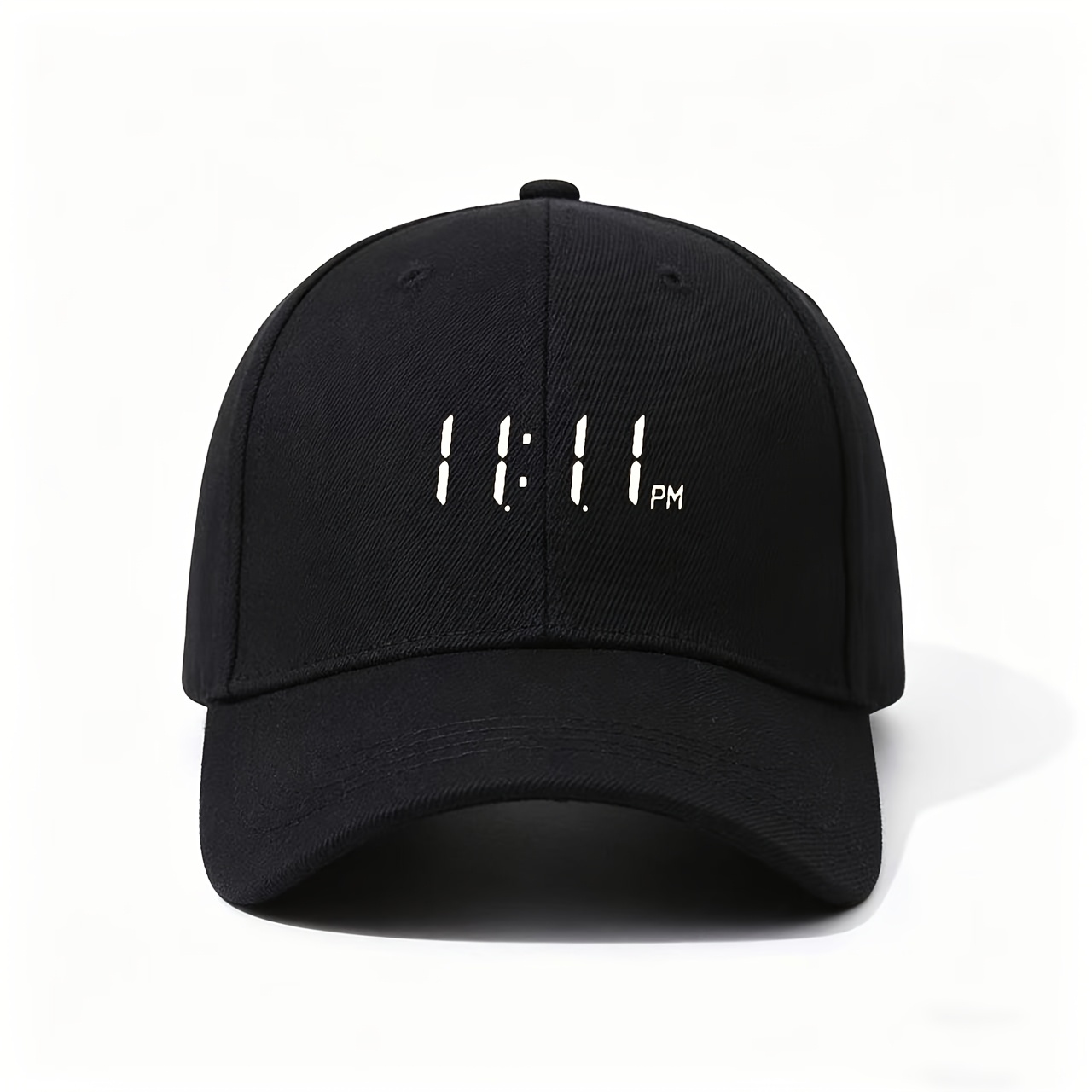 Tech Acc - Digital Clock 11:11 PM Baseball Cap