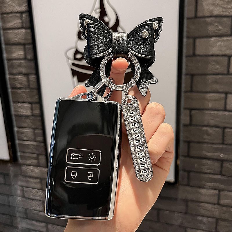 Tech Keychain Accessories - Car Key Case for Renault Megane