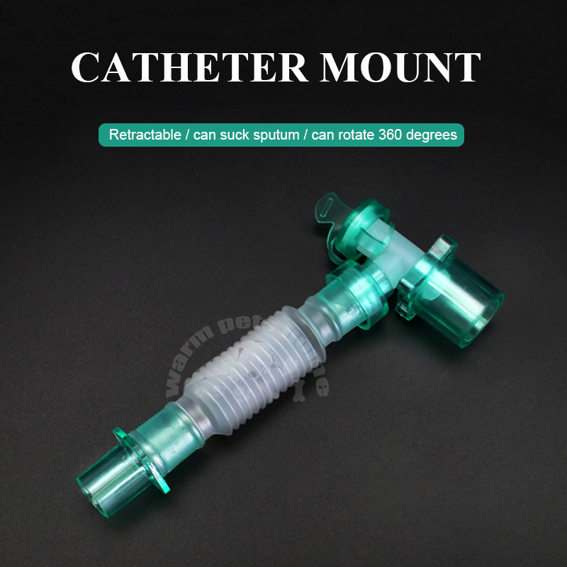 Vet Tech Accessories - Catheter Mount Extension Tube Double Swivel
