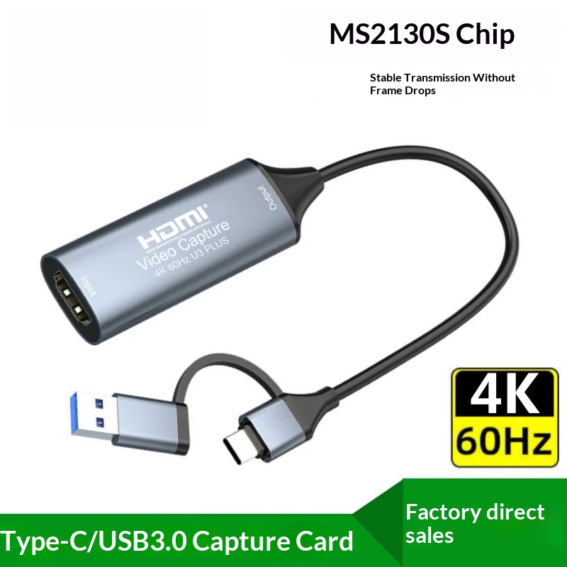 USB3.0 Video Capture Card 4K 6 - Usb C To Hdmi 评论和价格