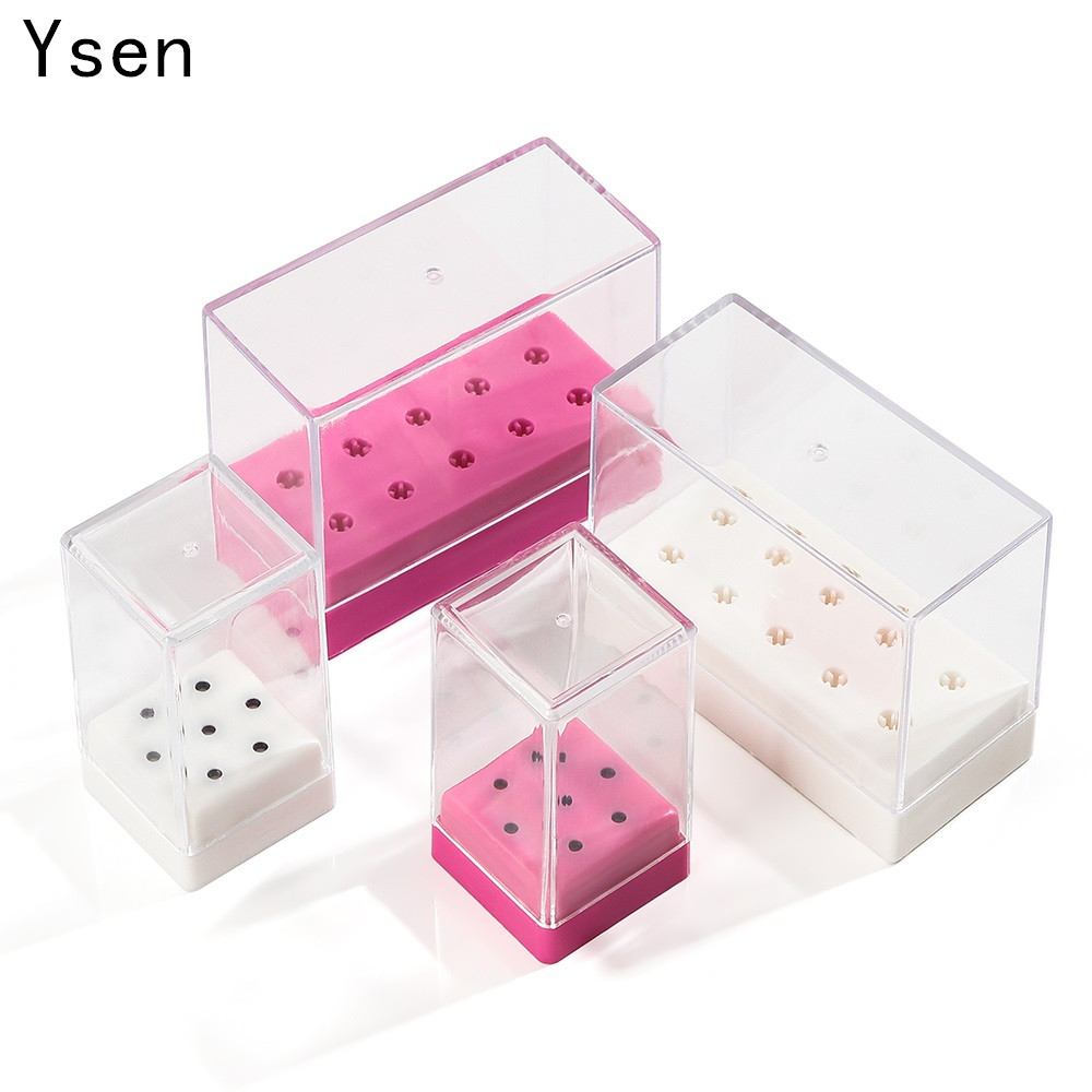 7 /10 Holes Nail Art Bit Stora - Tech Accessories Box 评论和价格