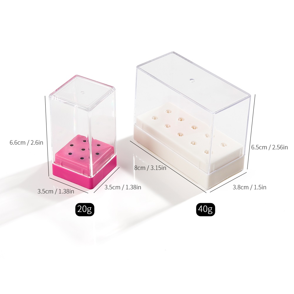 7 /10 Holes Nail Art Bit Stora - Tech Accessories Box 评论和价格