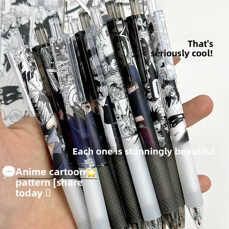 Anime Naruto Gel Pen Cute Cart - Tech Office Accessories 评论和价格