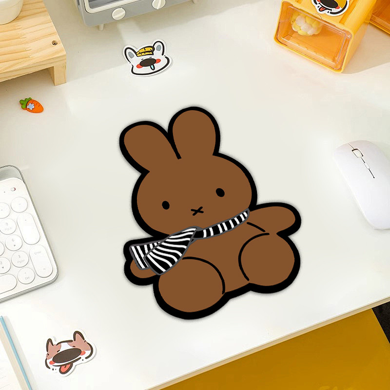 Miffy Mouse Pad Kawaii Cartoon - Tech Acc 评论和价格