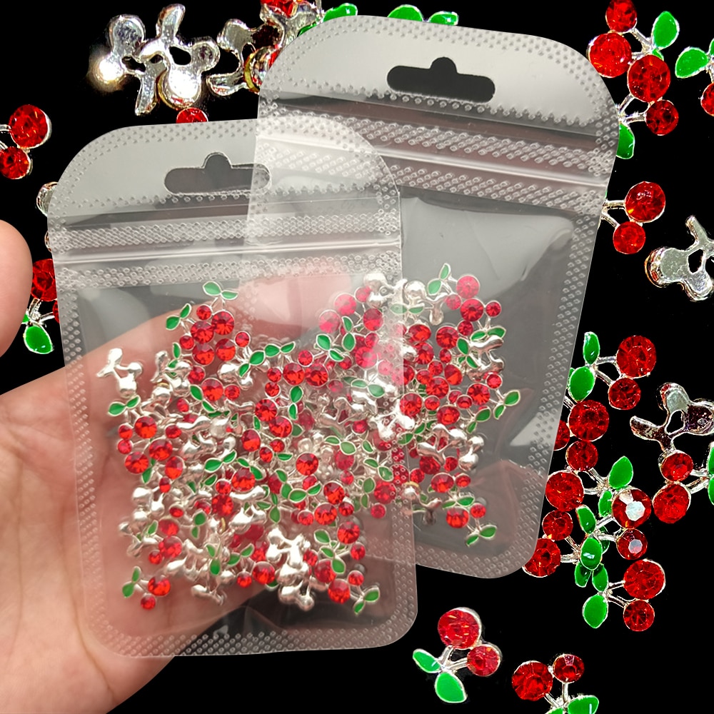 20pcs/bag Cherry Aolly Nail Ch - Trending Tech Accessories 评论和价格