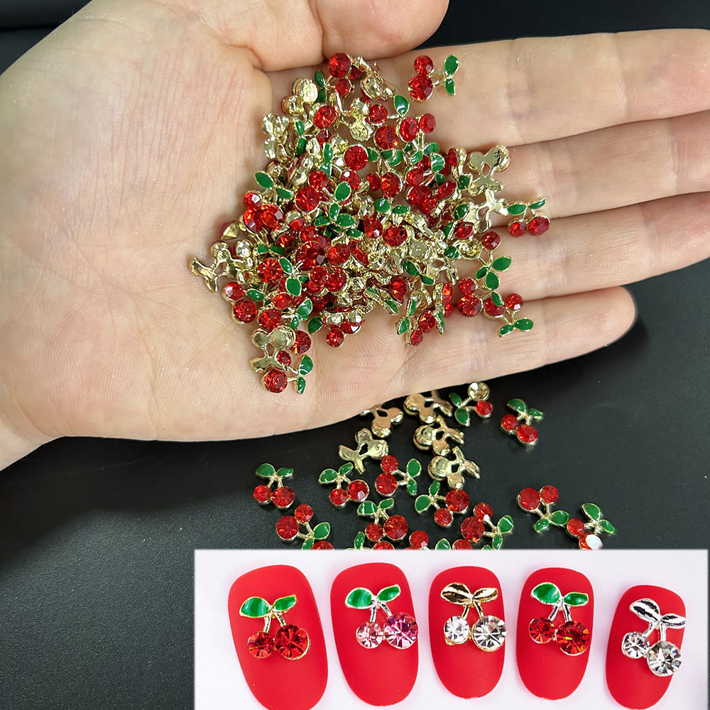20pcs/bag Cherry Aolly Nail Ch - Trending Tech Accessories 评论和价格