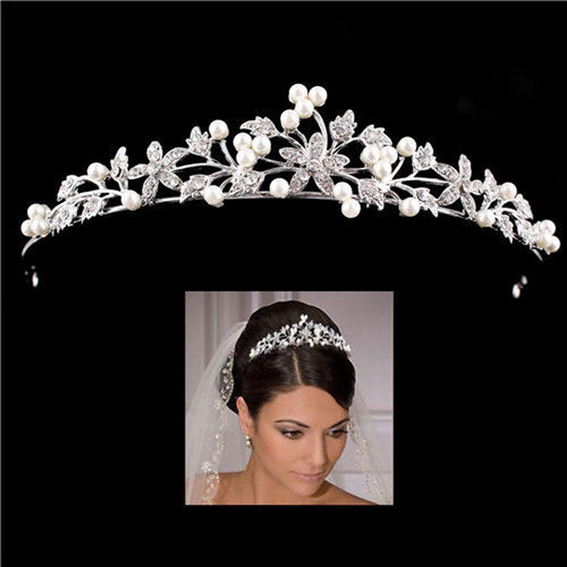 Crystal Wedding Bridal Tiara H - Tech Accessories For Women 评论和价格