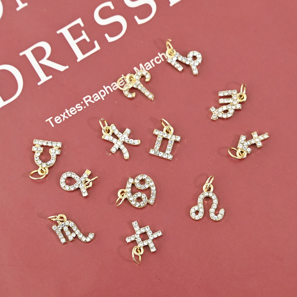 10Pcs 12 Constellation Dangle  - Trending Tech Accessories 评论和价格