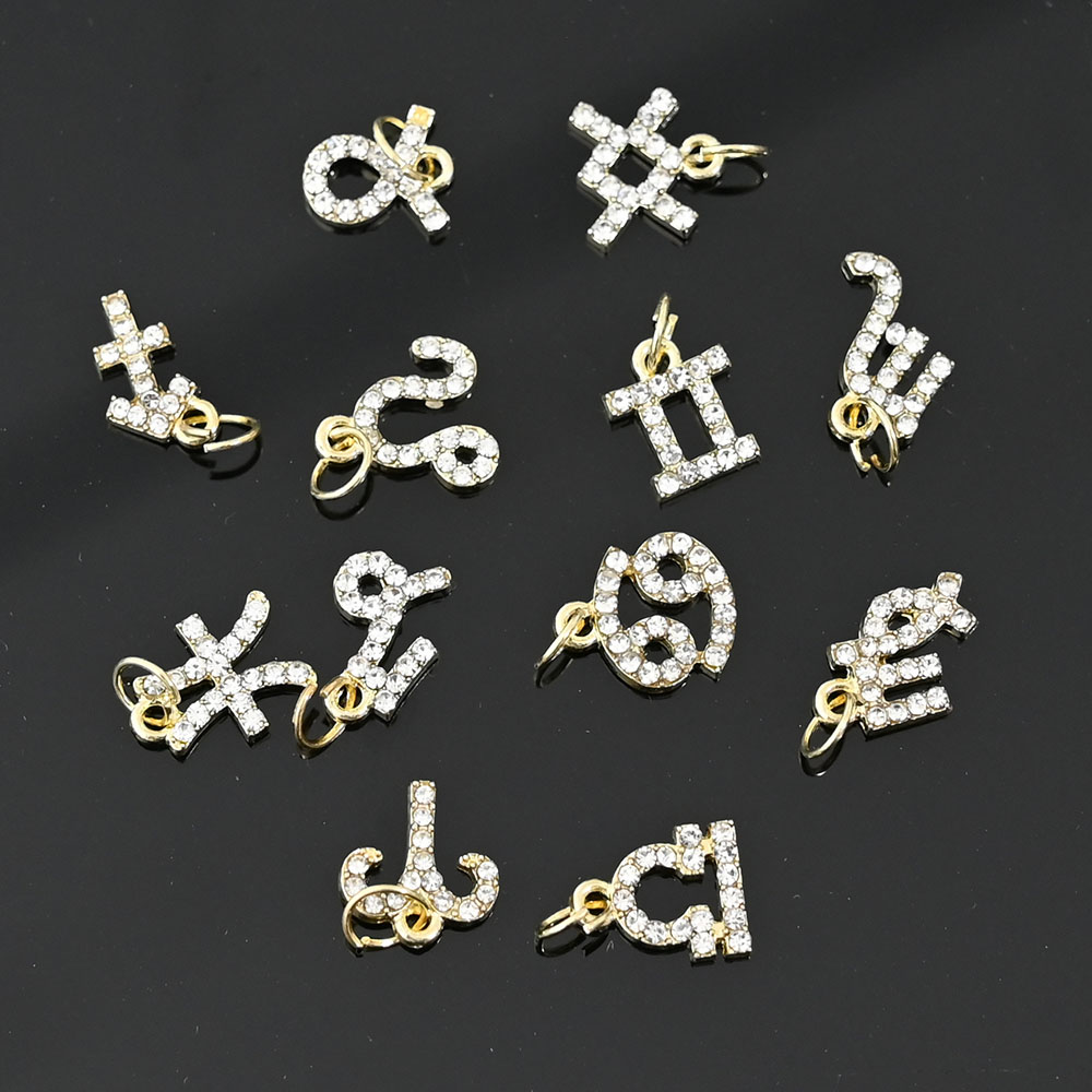 10Pcs 12 Constellation Dangle  - Trending Tech Accessories 评论和价格
