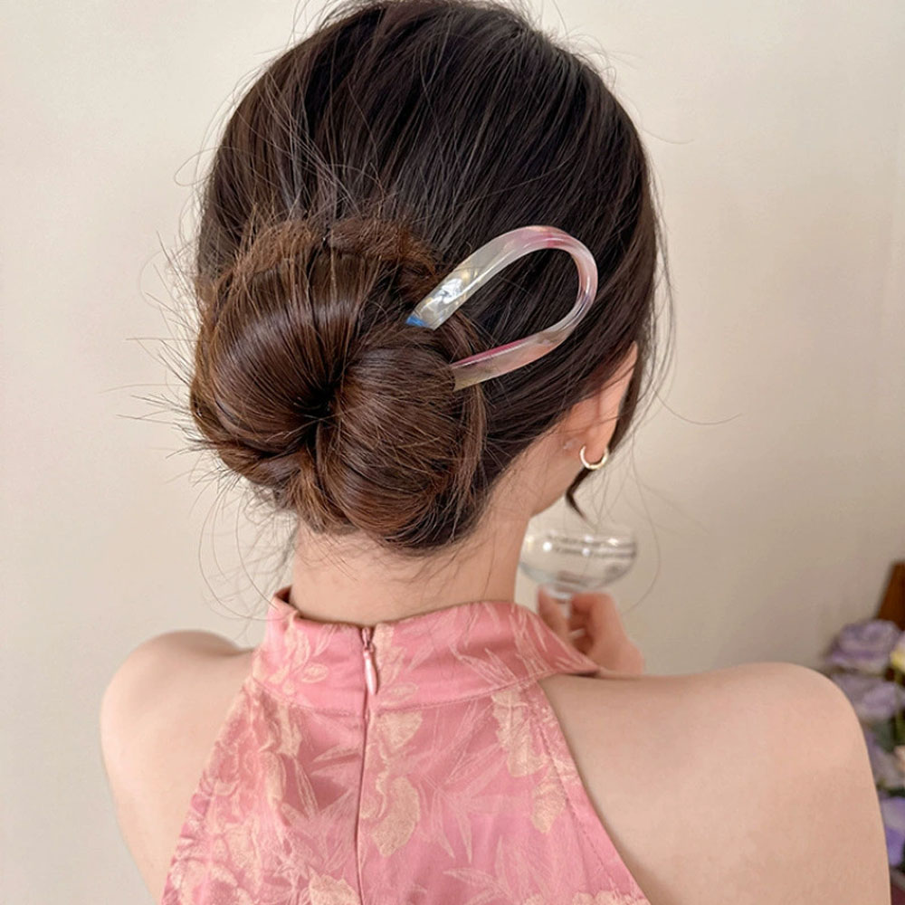 Retro U-shaped hairclip for wo - Tech Accessories For Women 评论和价格