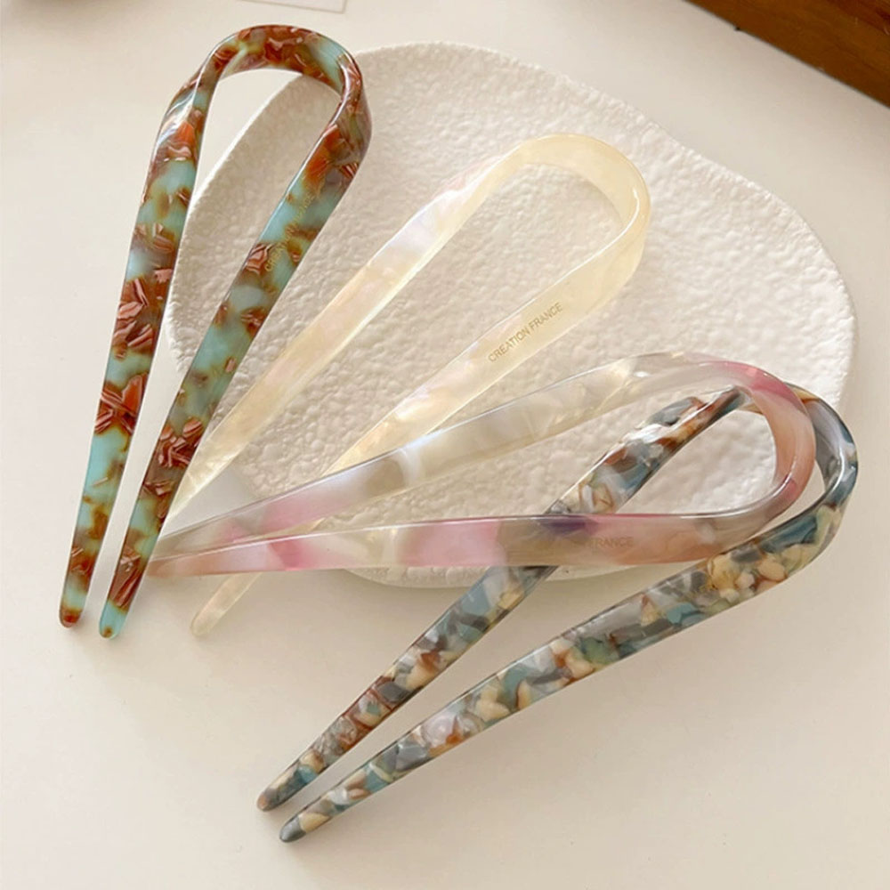 Retro U-shaped hairclip for wo - Tech Accessories For Women 评论和价格