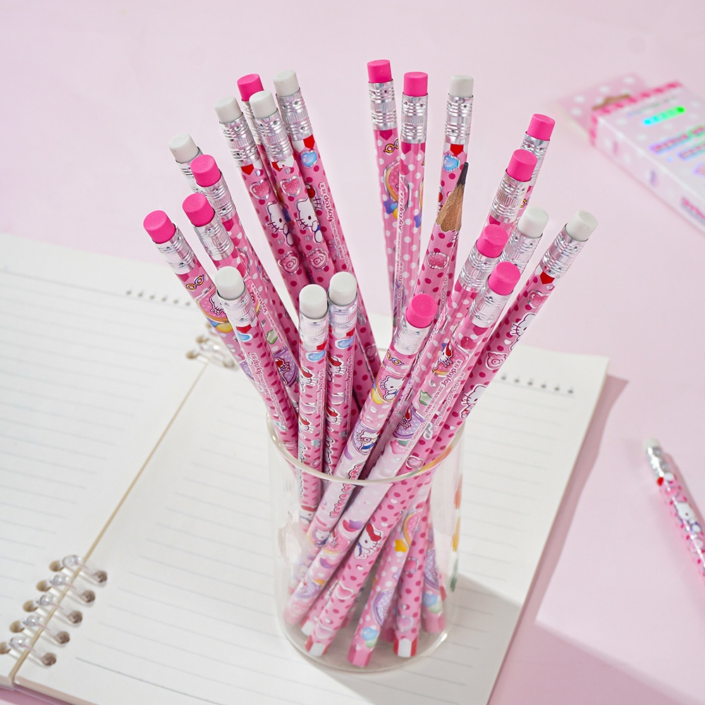 12Pcs Genuine Sanrio Hello Kit - Tech Office Accessories 评论和价格