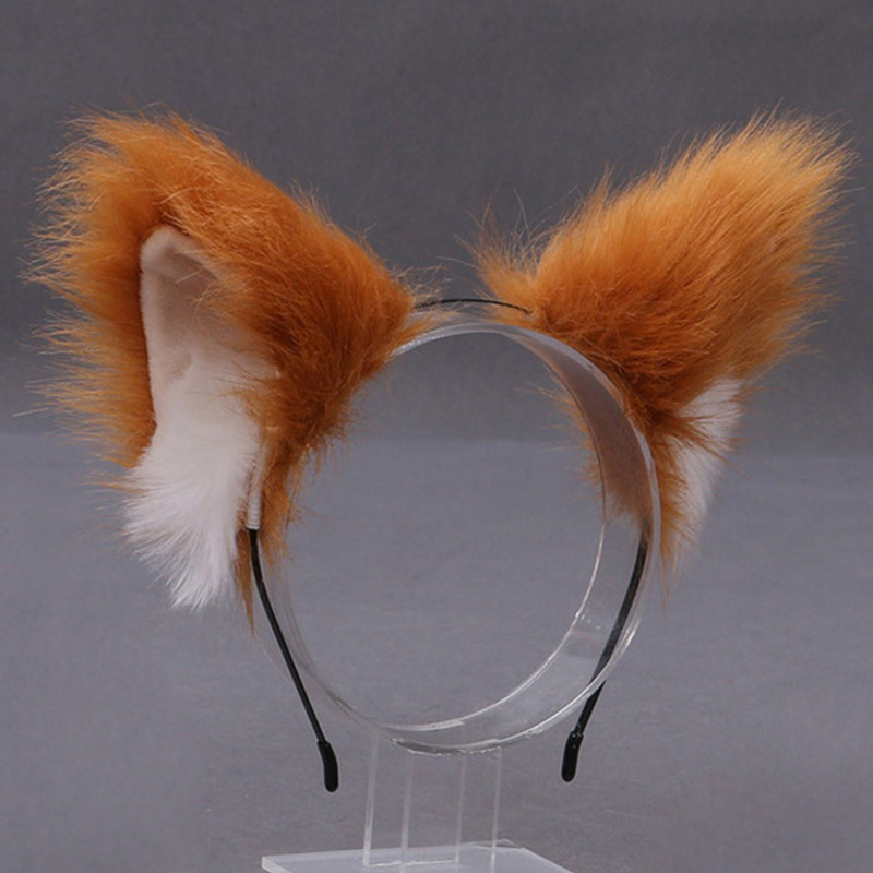 Fluffy Fox Cat Ear Plush Headb - Tech Accessories For Women 评论和价格