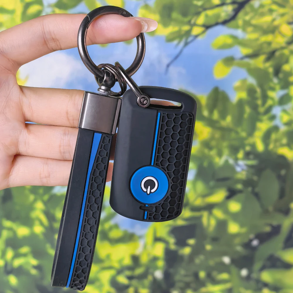 Contoured Honeycomb Key Shell  - Tech Keychain Accessories 评论和价格