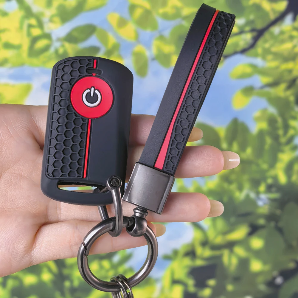 Contoured Honeycomb Key Shell  - Tech Keychain Accessories 评论和价格