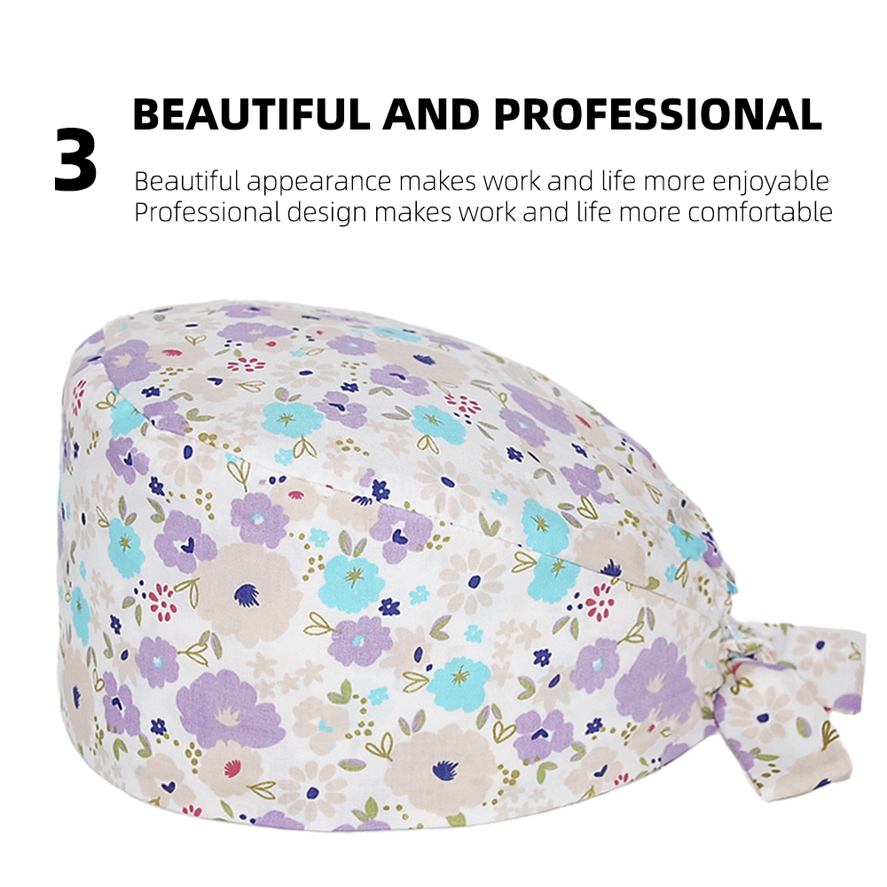 women men Cartoon scrubs Caps  - Vet Tech Accessories 评论和价格