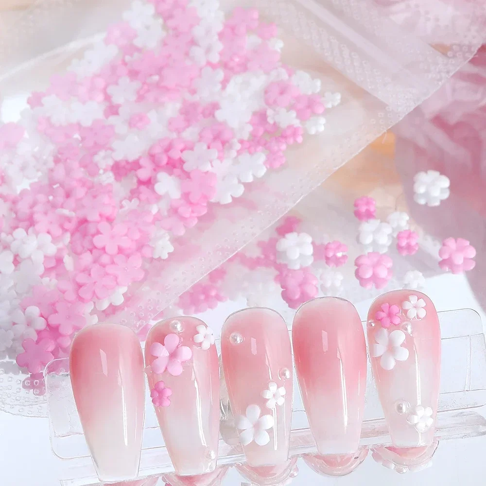 400pcs Acrylic Flower 3D Nail  - Trending Tech Accessories 评论和价格