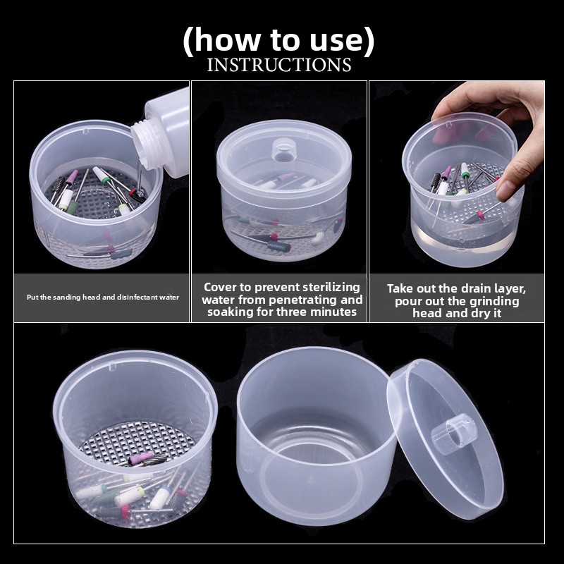Nail Art Drill Bits Grinding H - Tech Accessories Box 评论和价格