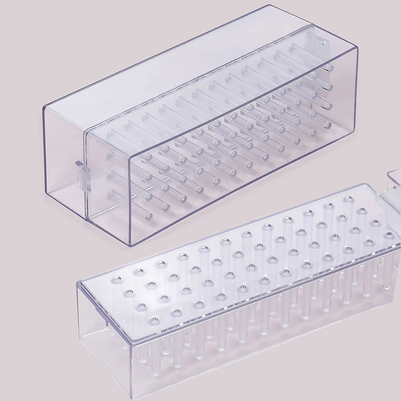 48 Holes Clear Nail Drill Bits - Tech Accessories Box 评论和价格