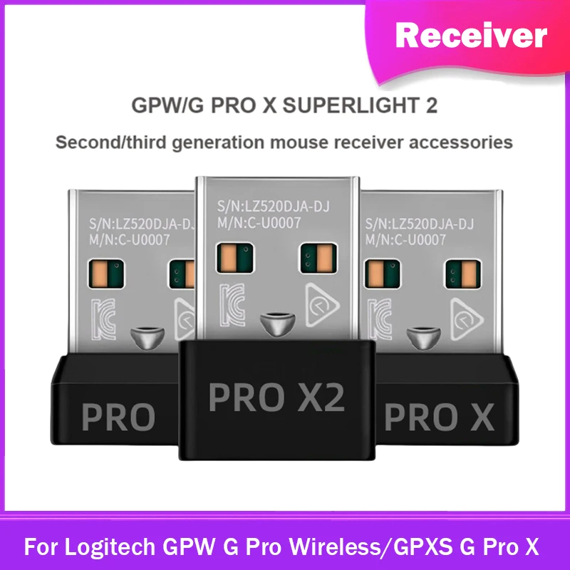 Original USB Dongle Receiver A - Logitech Mouse G Pro X Superlight 评论和价格
