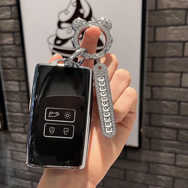 Car Key Case for Renault Megan - Tech Keychain Accessories 评论和价格