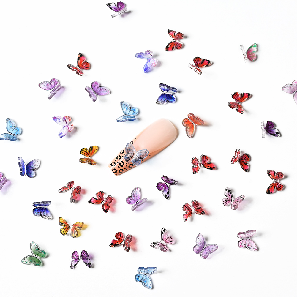 20/100Pcs Mix Colorful Butterf - Trending Tech Accessories 评论和价格