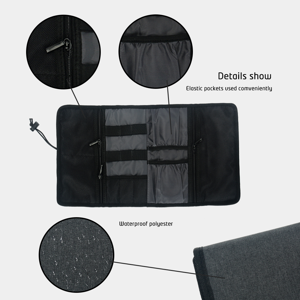 Tech Organizer Bag Cable Stora - Tech Office Accessories 评论和价格