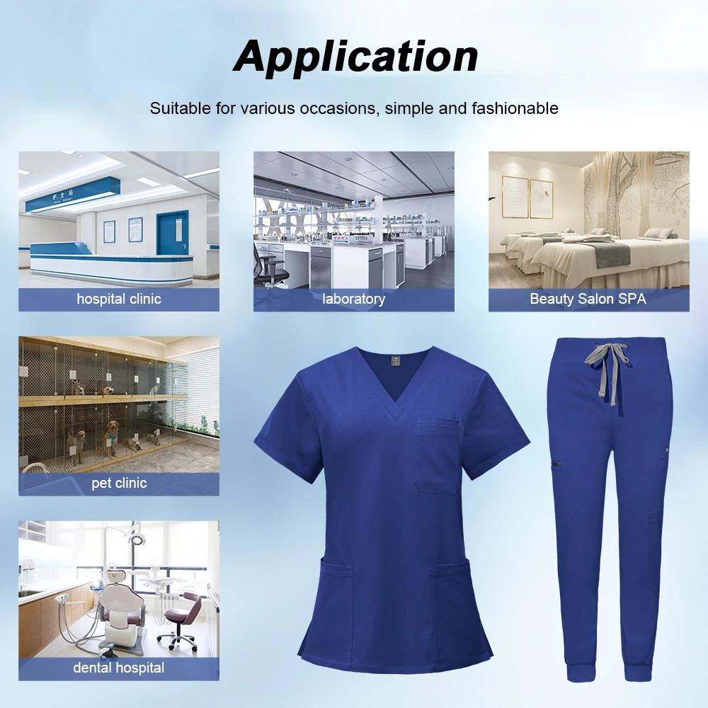 Scrubs Medical Uniforms Woman  - Vet Tech Accessories 评论和价格