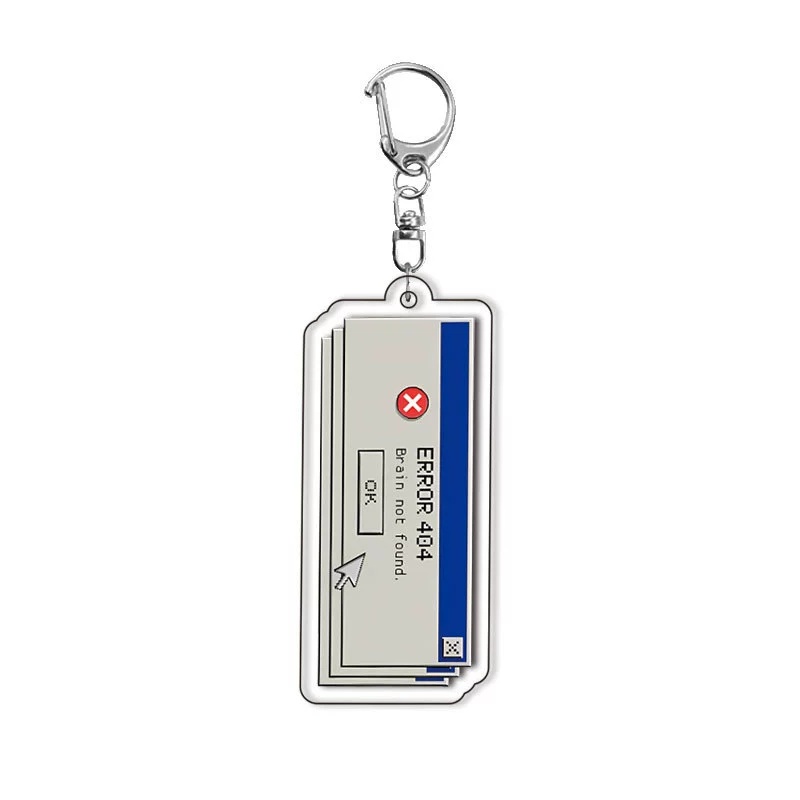 Access Denied Funny Meme Acryl - Tech Keychain Accessories 评论和价格