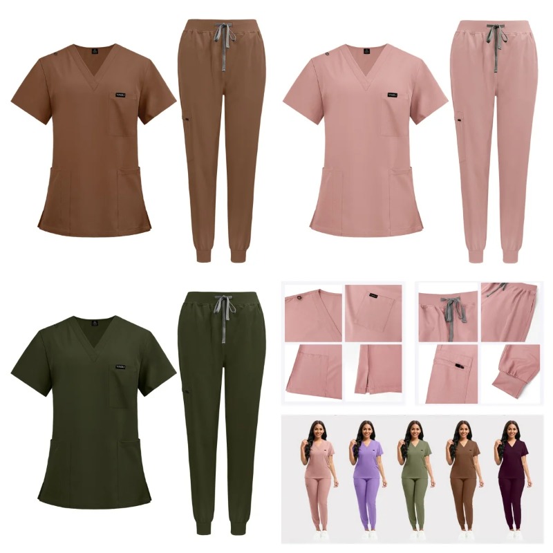 Surgical Uniforms Woman Nursin - Vet Tech Accessories 评论和价格
