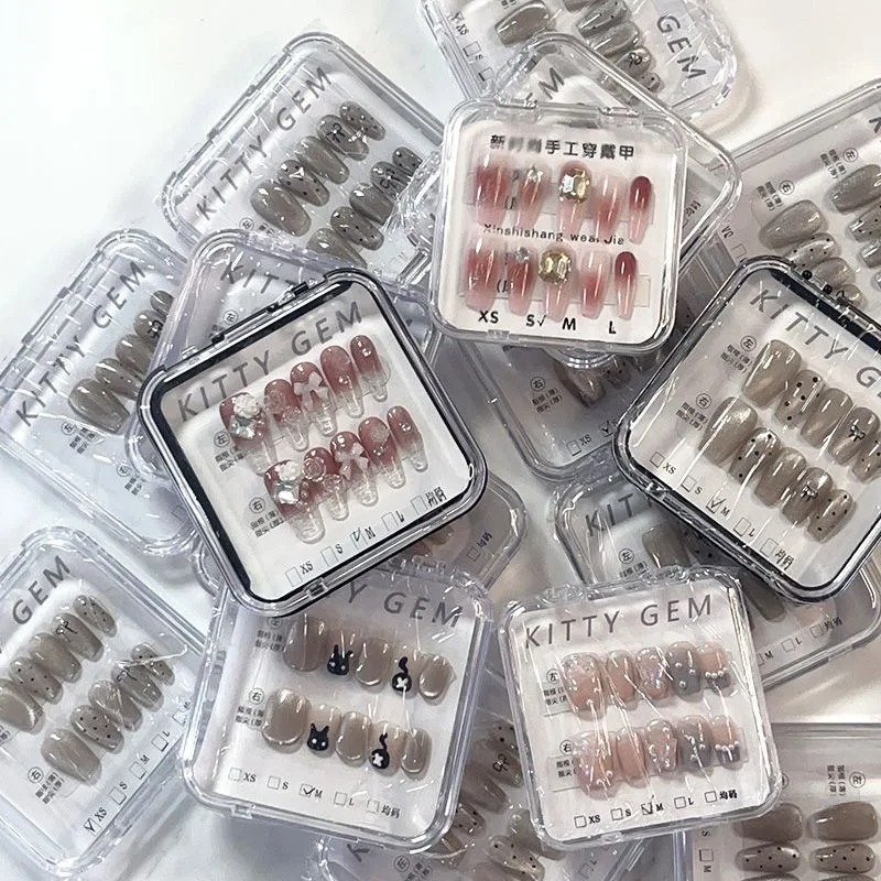 5/10/20 PCS Press-On Nail Stor - Tech Accessories Box 评论和价格