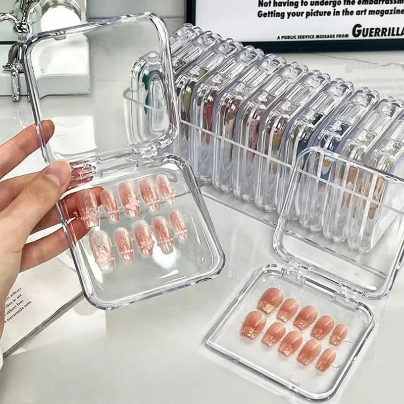 10PCS Press-On Nail Storage Ac - Tech Accessories Box 评论和价格