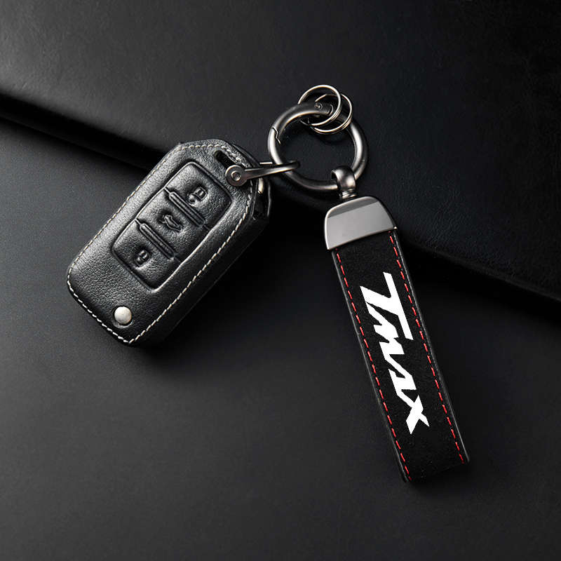 High-Grade Leather Suede Keych - Tech Keychain Accessories 评论和价格