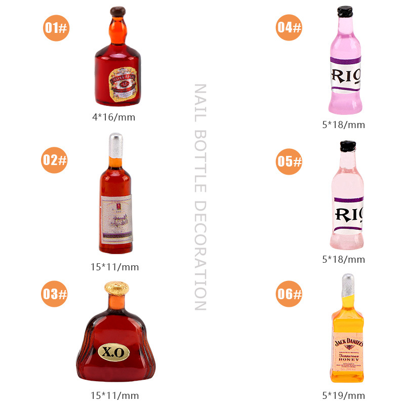 20*pcs New Wine Bottle Nail Ch - Trending Tech Accessories 评论和价格
