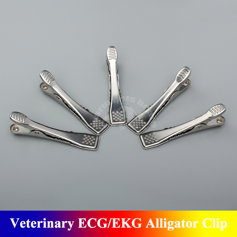5pcs Veterinary ECG/EKG Alliga - Vet Tech Accessories 评论和价格
