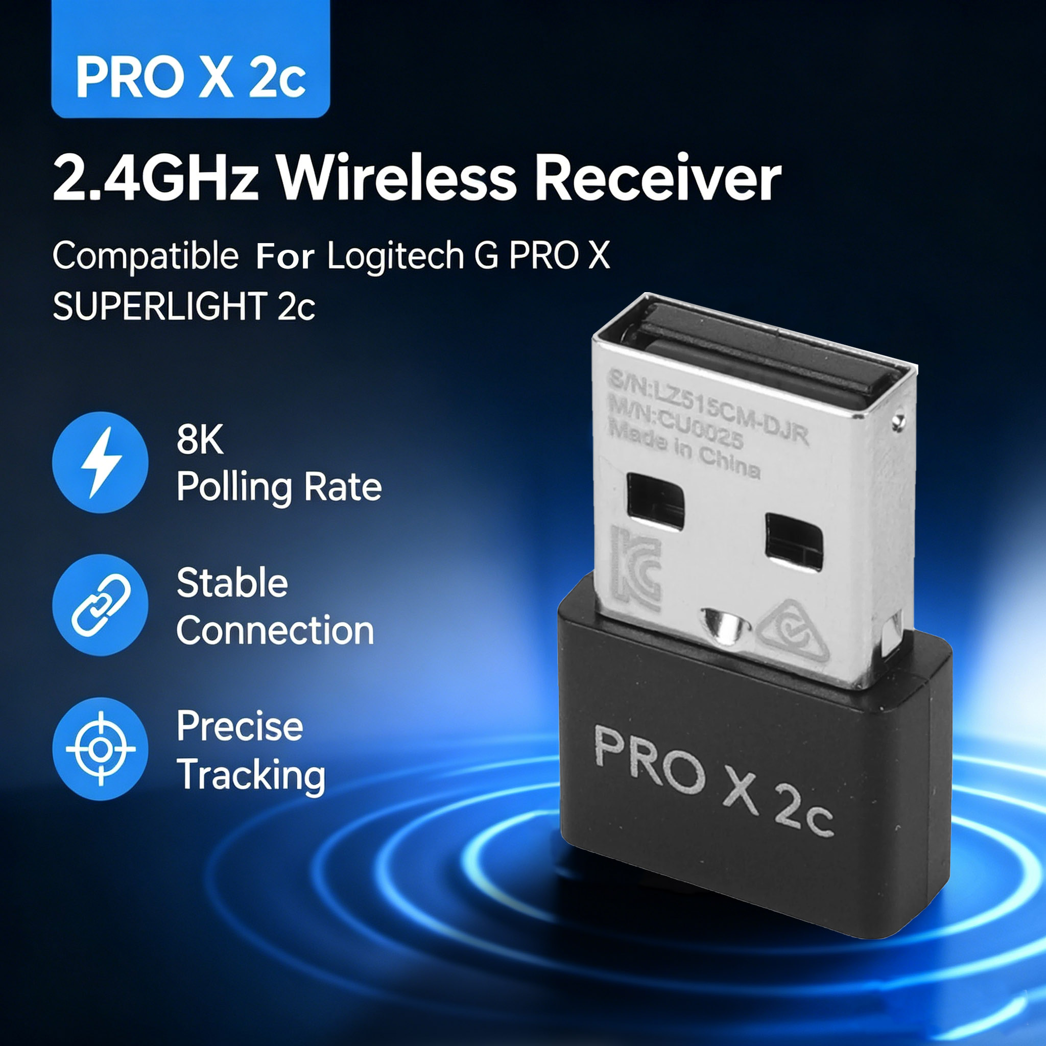 Convenient receiver suitable f - Logitech Mouse G Pro X Superlight 评论和价格